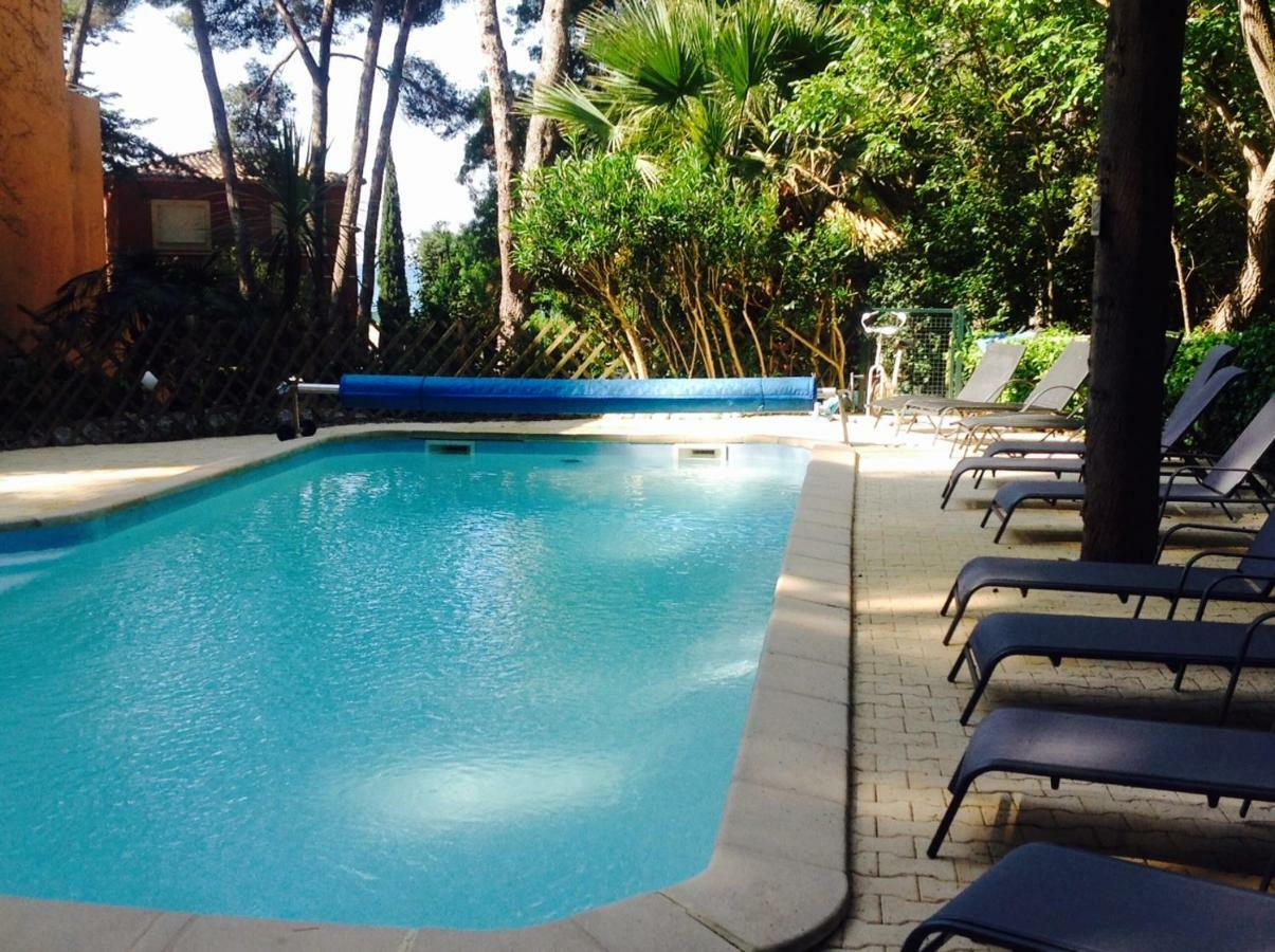 50M Plage T2 Grande Terrasse Vue Mer Climatise Piscine Chauffee, Parking Clos Gratuit Sanary-sur-Mer Ngoại thất bức ảnh